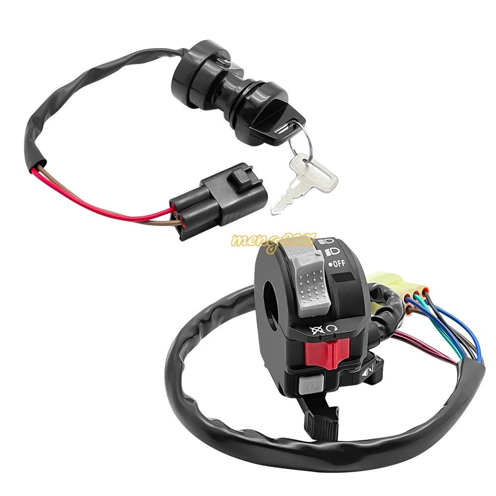 Handlebar Switch & Ignition Key Switch for Yamaha Big Bear 400 YFM400 (2002–2006)