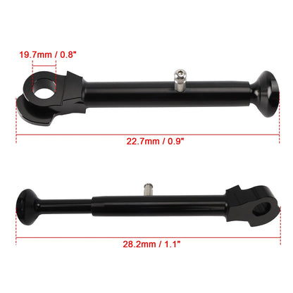 Adjustable CNC Aluminum Kickstand for Yamaha YZF R6 (2006–2012) Black