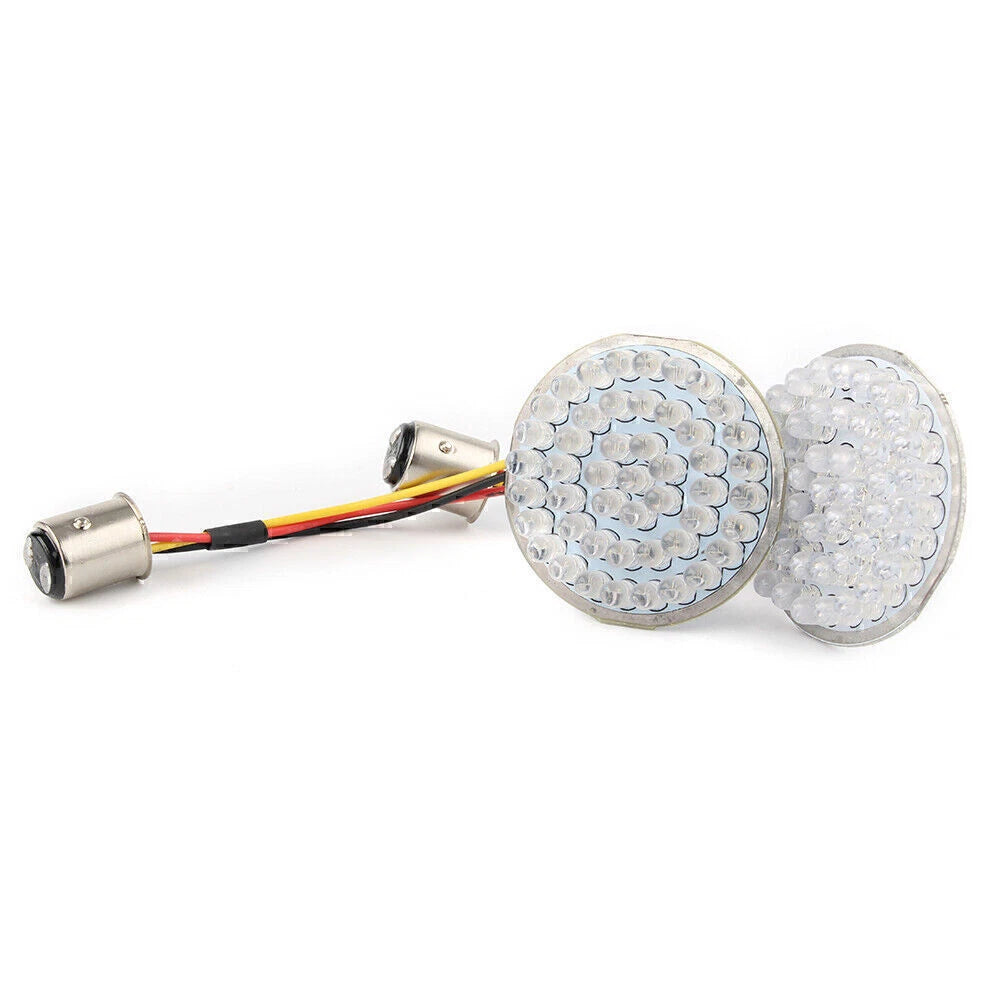 1157 Rear LED Turn Signal Light Inserts for Harley Touring (2014–2023)