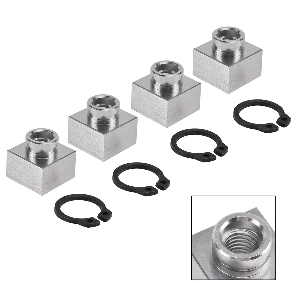 4X Insert Nut & Snap Ring for Triton XT & LT (04414, 03400)