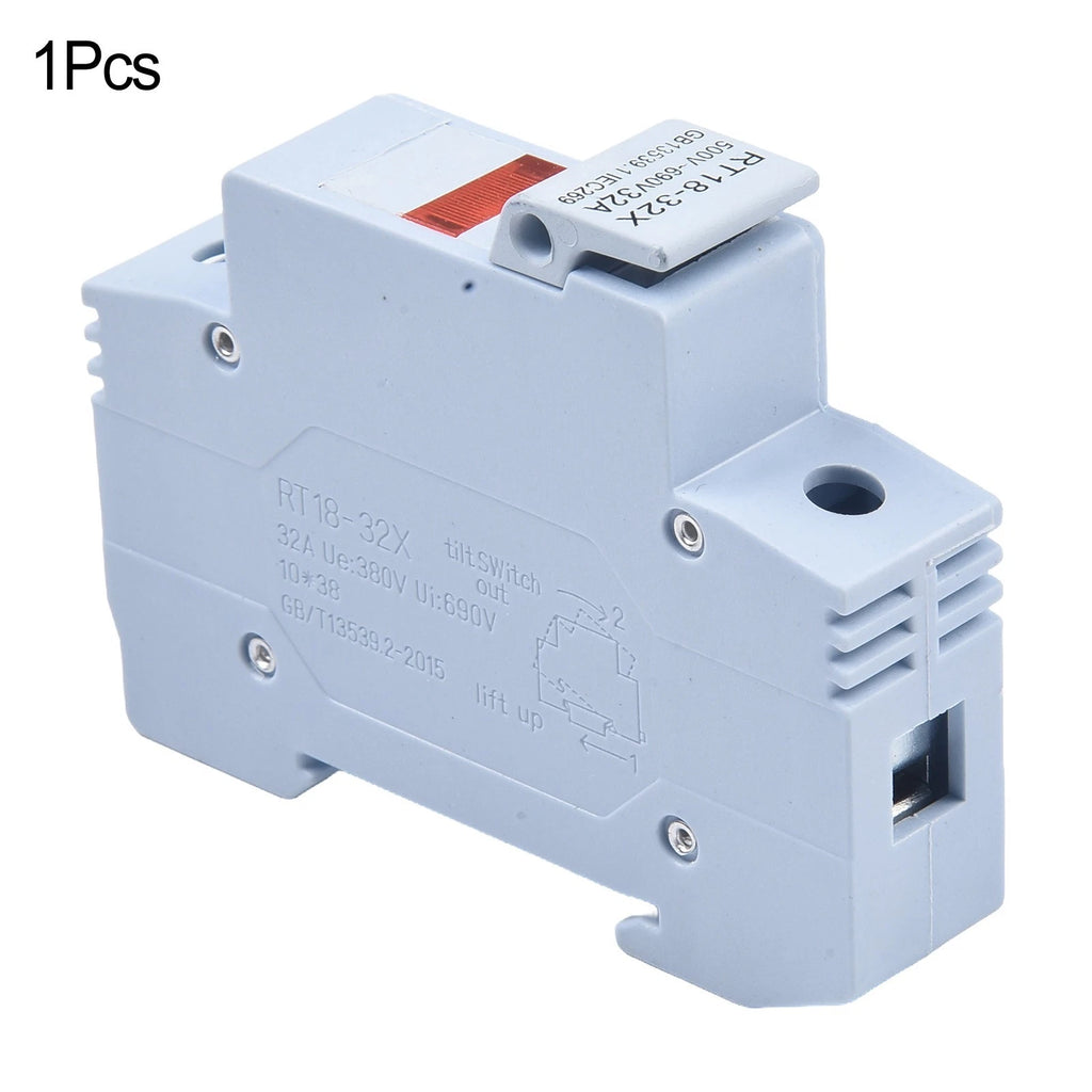 RT1832X 1P 32A Fuse Holder Base with LED Light for Enhanced Circuit Performance