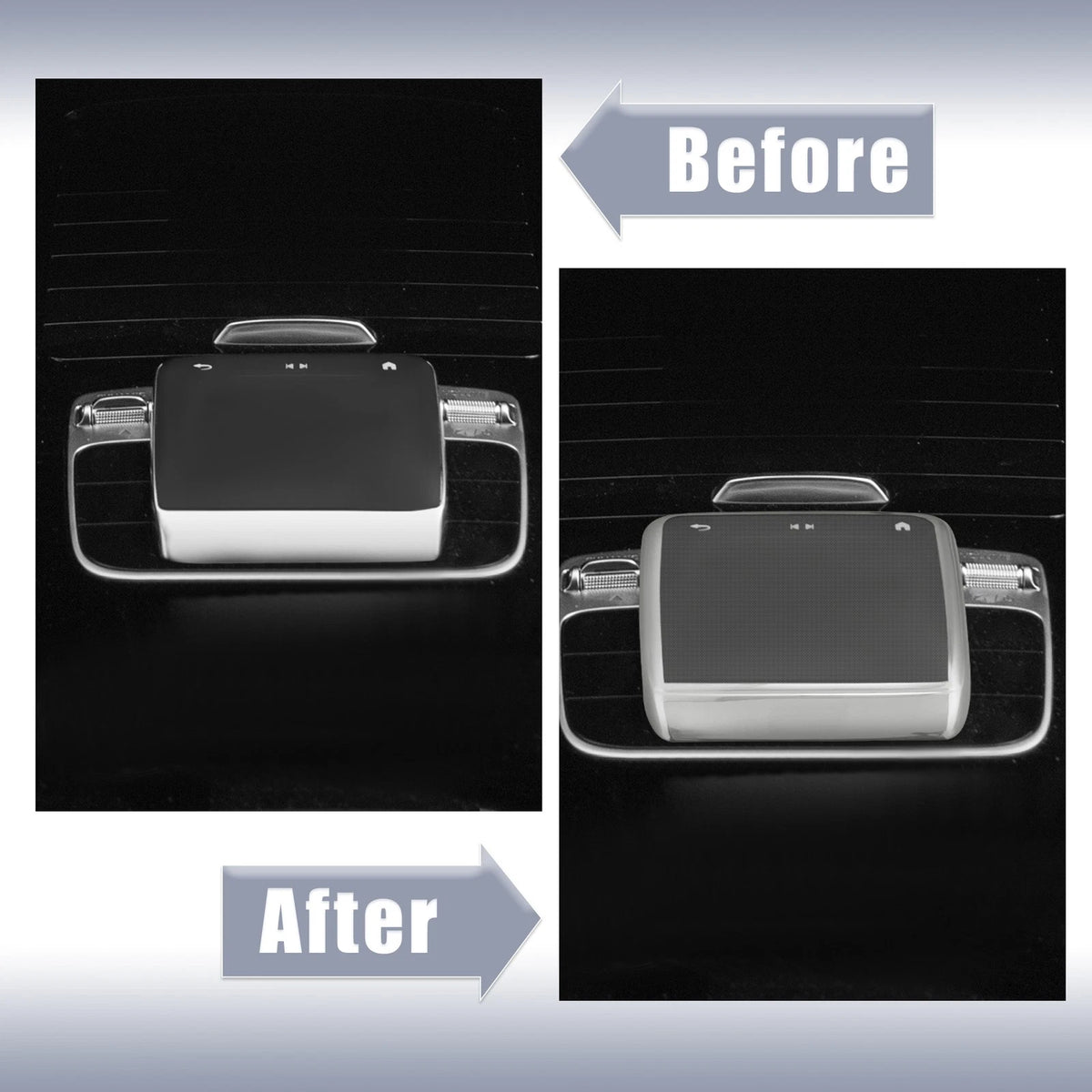 TPU Media Multimedia Protector Cover for Mercedes Benz B Class W247 (2019–2023)