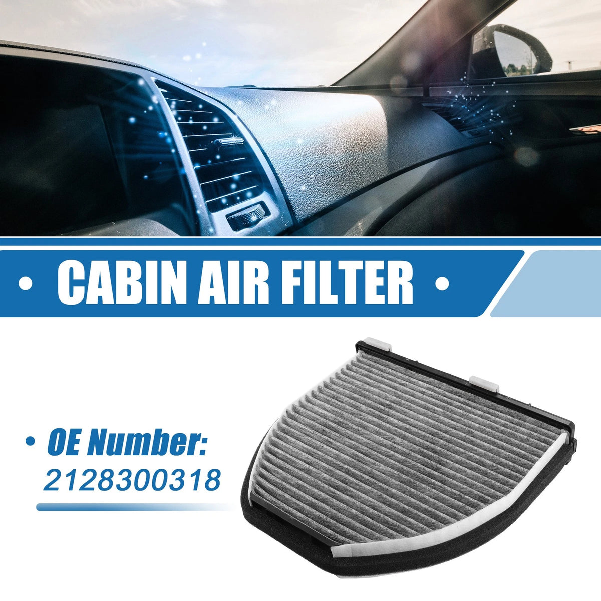 Car Cabin Air Filter Replacement for Mercedes AMG GT (2014–2024)