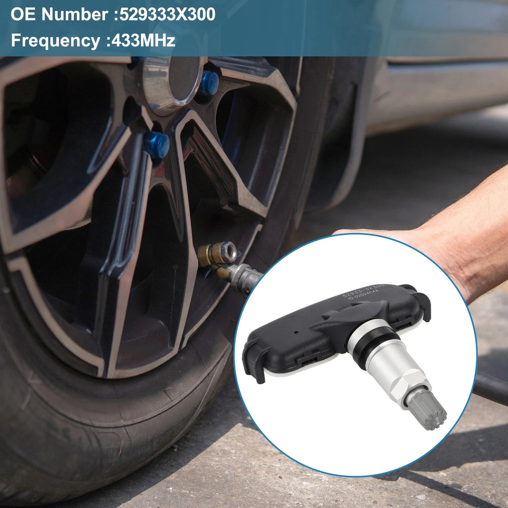 Tire Pressure Sensor Replacement 433MHz for Hyundai Elantra (2006–2013)