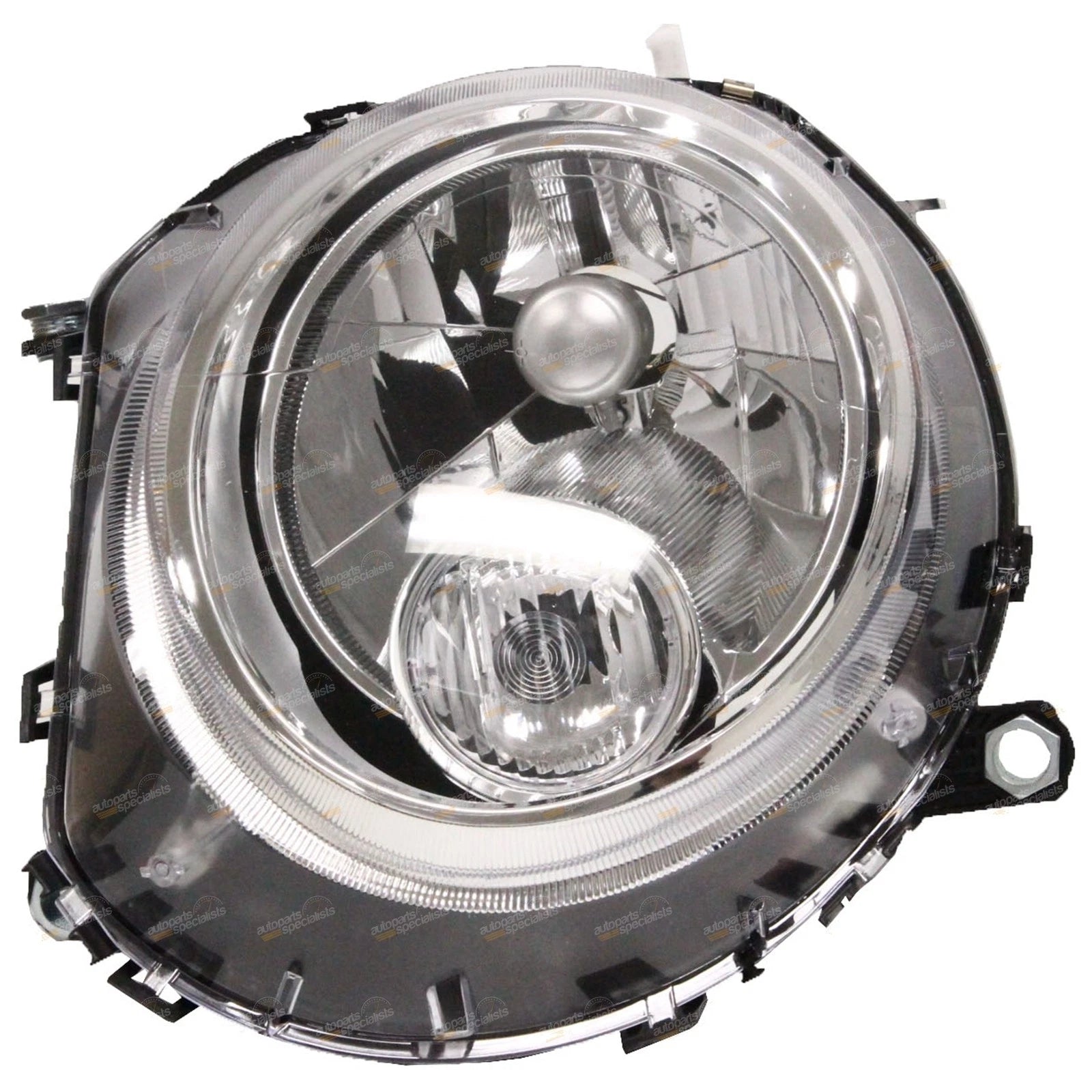 LH Clear Halogen Headlight for Mini Cooper R56 R57 (2007–2013) LHS