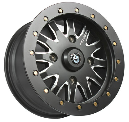 Pro Armor Halo Milled Beadlock Wheel Rim for UTV (15x7, 4/156, 38mm Offset)