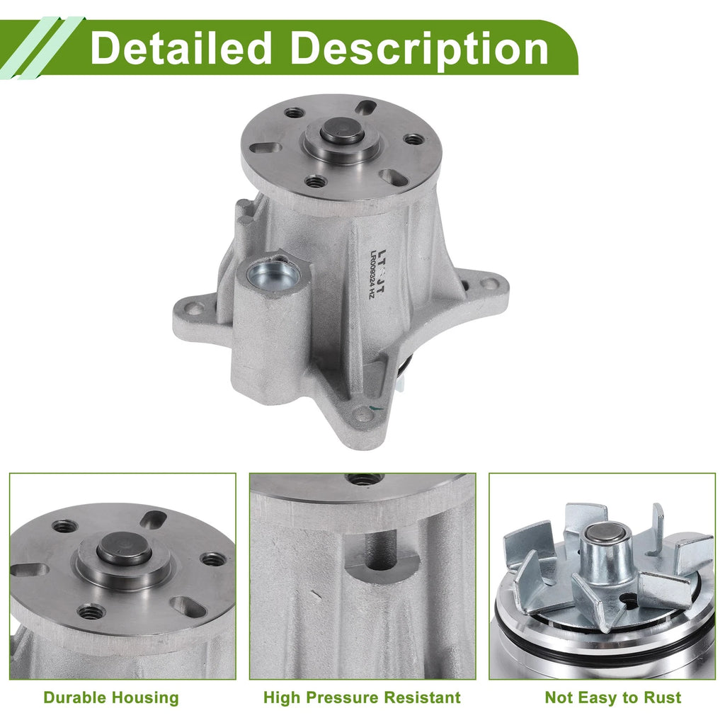 Engine Water Pump for Land Rover Range Rover Sport (2005–2013)