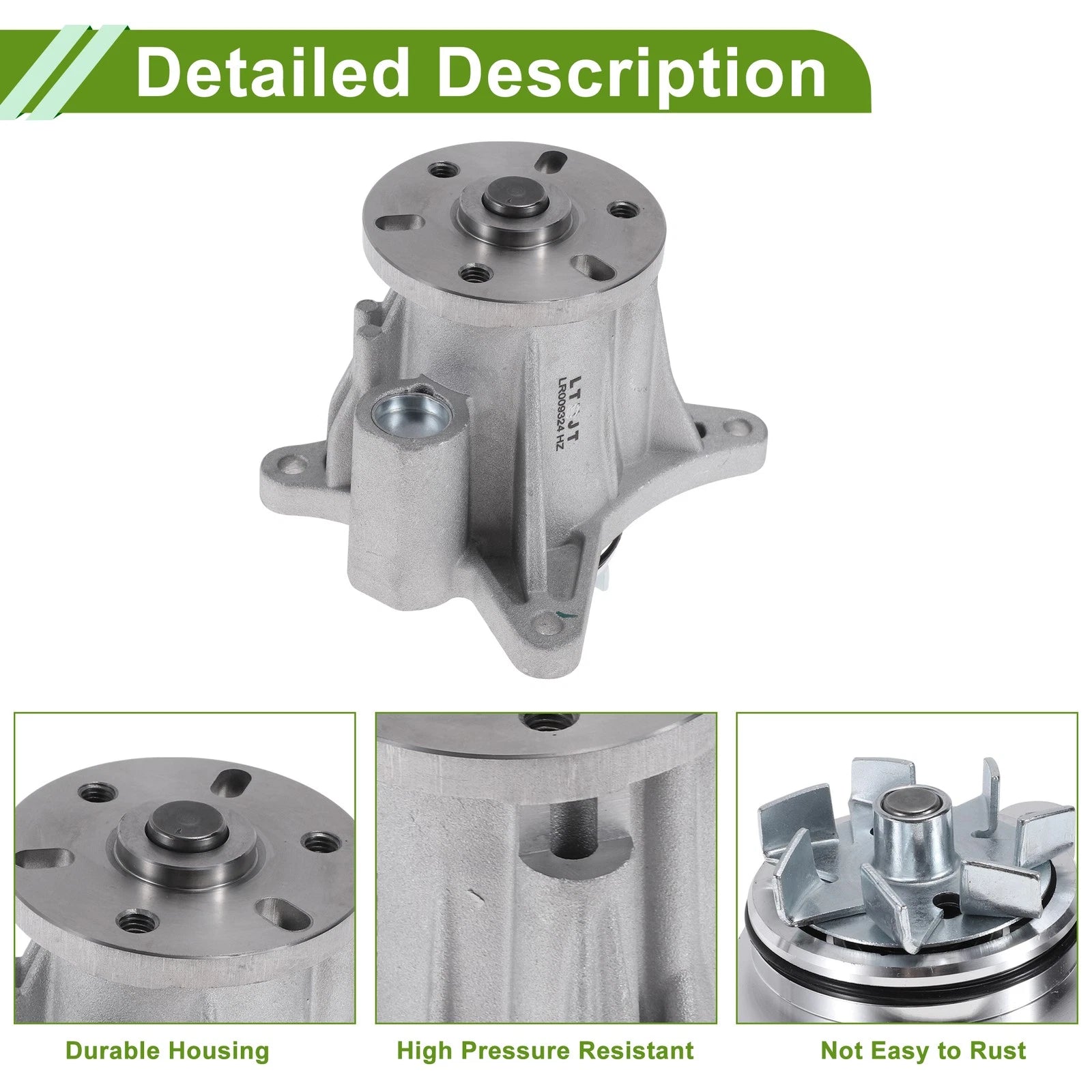 Engine Water Pump for Land Rover Range Rover Sport (2005–2013)