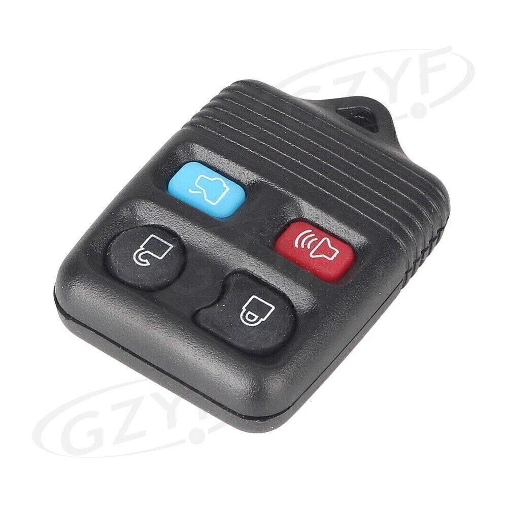 Set of 4 Keyless Remote Control Key Blank Shell Case Covers for Ford Mercury