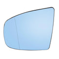 Left Rearview Mirror Glass Heated with Backing Plate for BMW X5 (2007–2013)