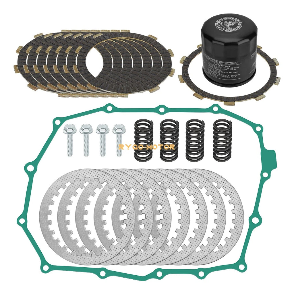 Clutch Friction Steel Plates Gasket Kit for Honda VT750C VT750CD (1998–2003)