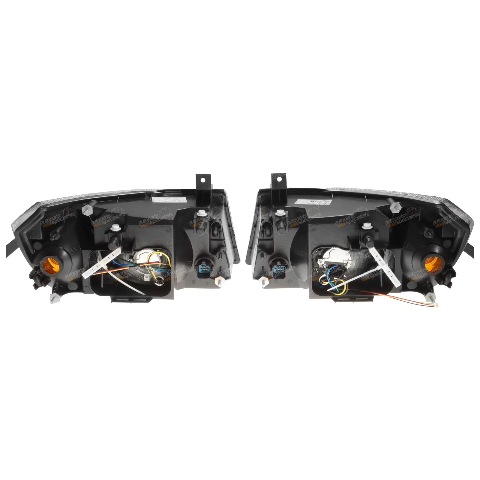 LH+RH Headlights Pair for Ford Transit VH/VJ (2000–2006)