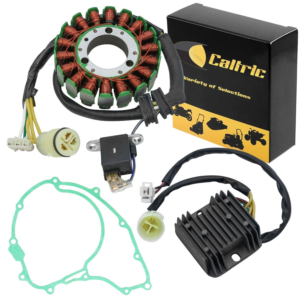 Stator and Regulator Replacement for Honda TRX300 Fourtrax 1988–1992