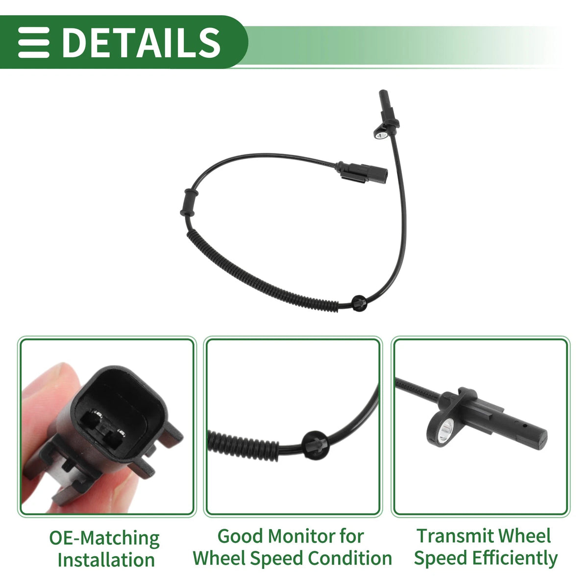 ABS Wheel Speed Sensor No. ER332C190AA for Ford Mustang (2011–2014)