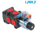 Hydraulic 6 Port Solenoid Diverter Selector Valve 12V for LABLT (13gpm)