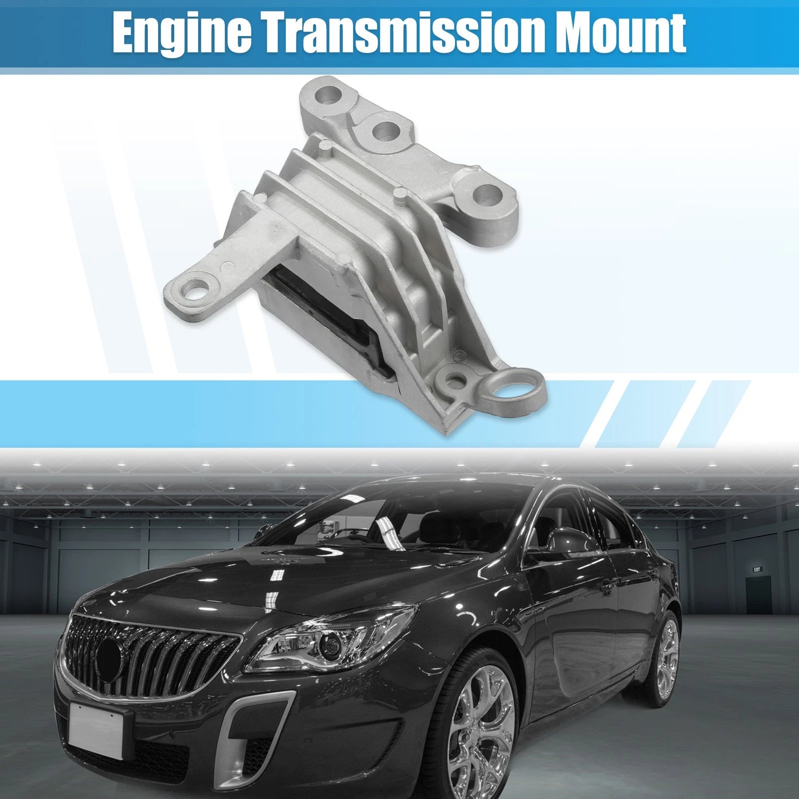 Engine Motor Transmission Mount Right Replacement for Buick (2000–2004)