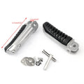 Rear Footrest Pedals for Suzuki GSXR600 GSX-R GSX750 GSX1000 (2006–2023)
