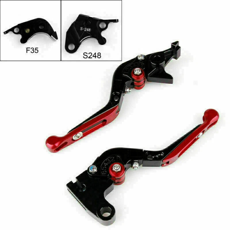 Adjustable Folding Brake Clutch Levers for Suzuki GSXR 600 750 (T9)