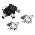 2X Saddle Bags Lock Keys for Harley Davidson Touring Models (1993–2013)