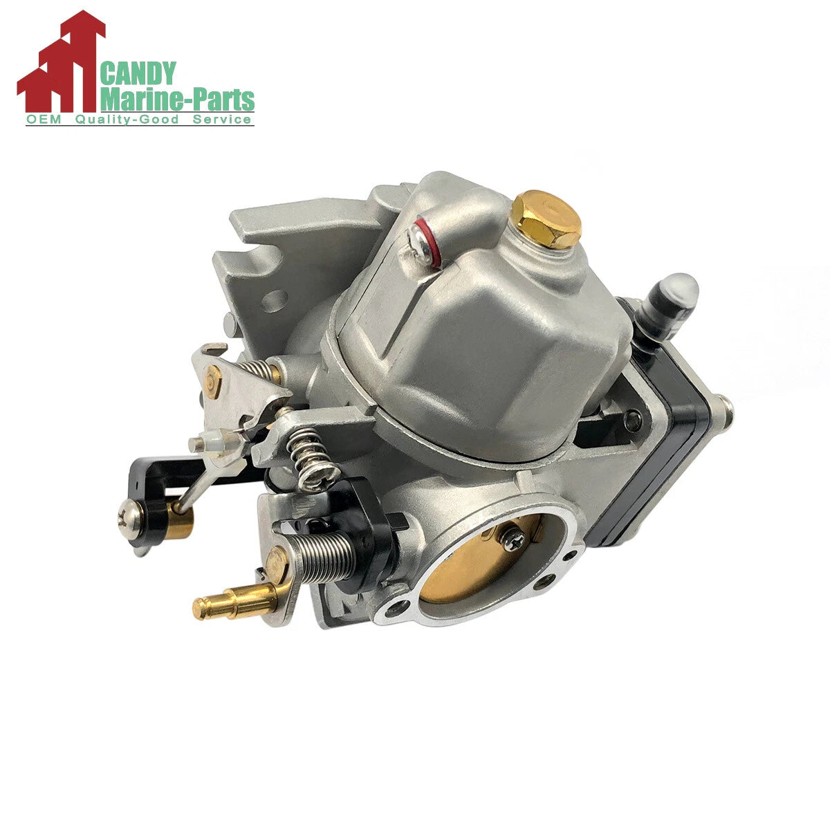Carburetor Assembly for Yamaha 2-Stroke 9.9hp-15hp (1984–1999) 684-14301 40-44 52 53