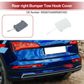 Tow Hook Cover Cap for Audi Q5 (2008–2017) 8R0807449 White Plastic