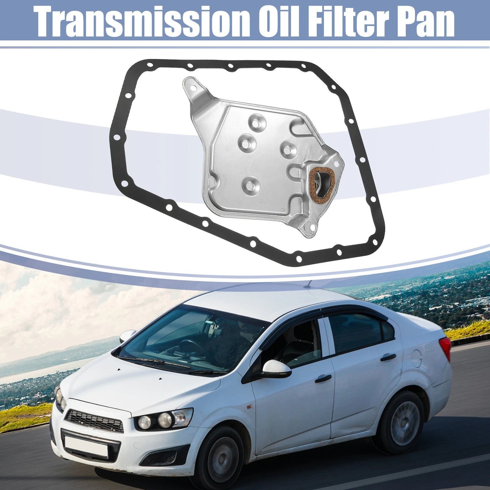 Transmission Filter Oil Pan Gasket Kit for Chevrolet Aveo (2012–2015)