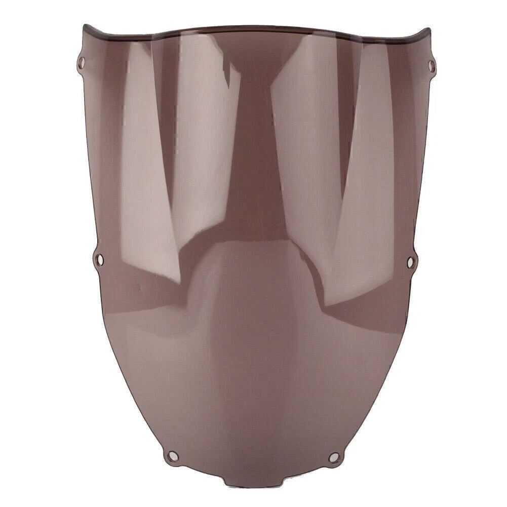 Tan Double Bubble Windshield for Kawasaki Ninja ZX6R (2000–2002)