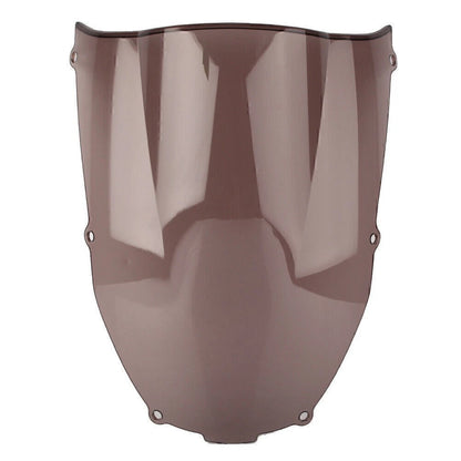 Tan Double Bubble Windshield for Kawasaki Ninja ZX6R (2000–2002)