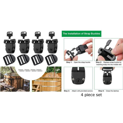 Spa Cover Lock Mechanism Repair Kit for Reliable Performance and Safety