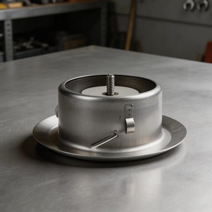 Stainless Steel Central Air Conditioning Outlet Vent with Spherical Disc Design