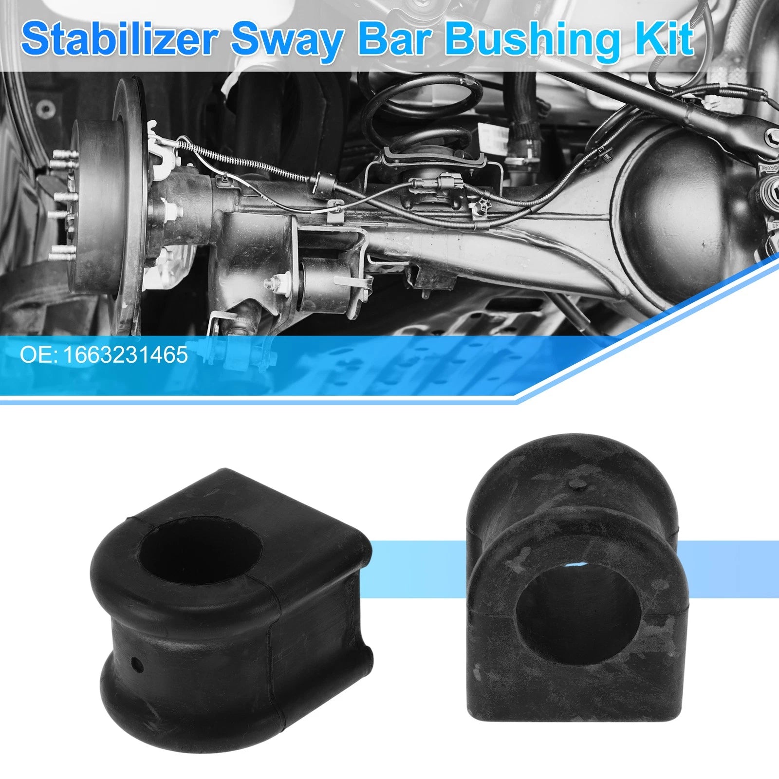 Stabilizer Sway Bar Bushing Kit Replacement for Mercedes-Benz X166 (2012–2016)