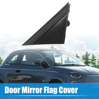 Right Side Mirror Flag Triangle Cover 1SD00KX7AA for Fiat