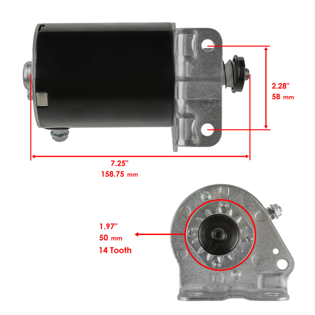Starter Motor And Relay Replacement for John Deere L100 D120 D110 (2008–2017)