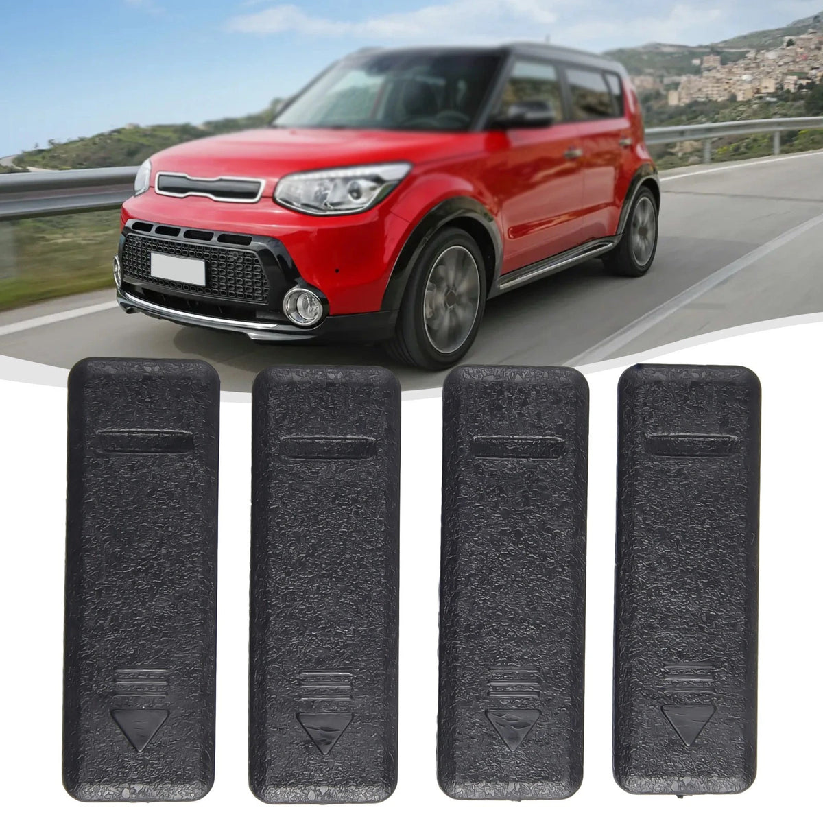 Molding Covers Set of 4 for Kia Soul (2014–2020)
