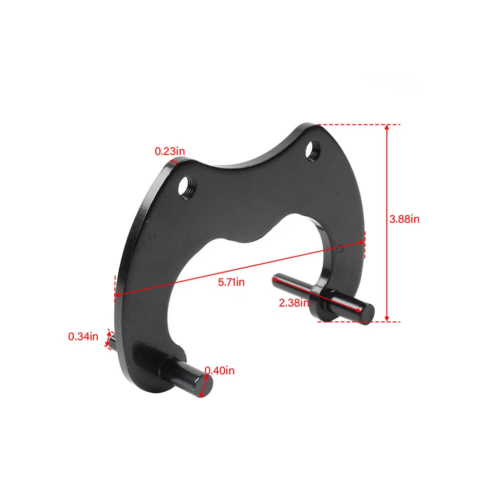 2X Rear Brake Caliper Mounting Bracket for Polaris RZR XP 1000 (2014–2020)