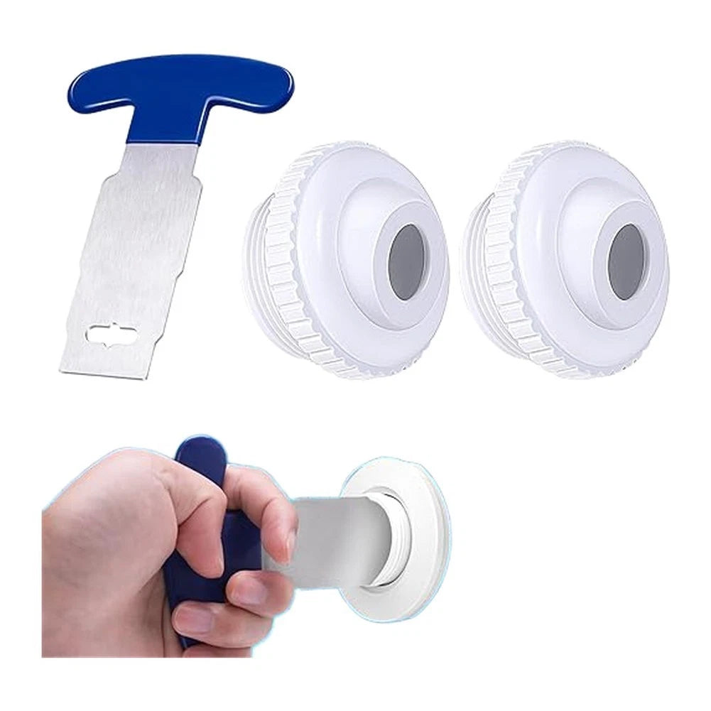 3 Piece Pool Drain Build Tool with Directional Backflow SP1419D