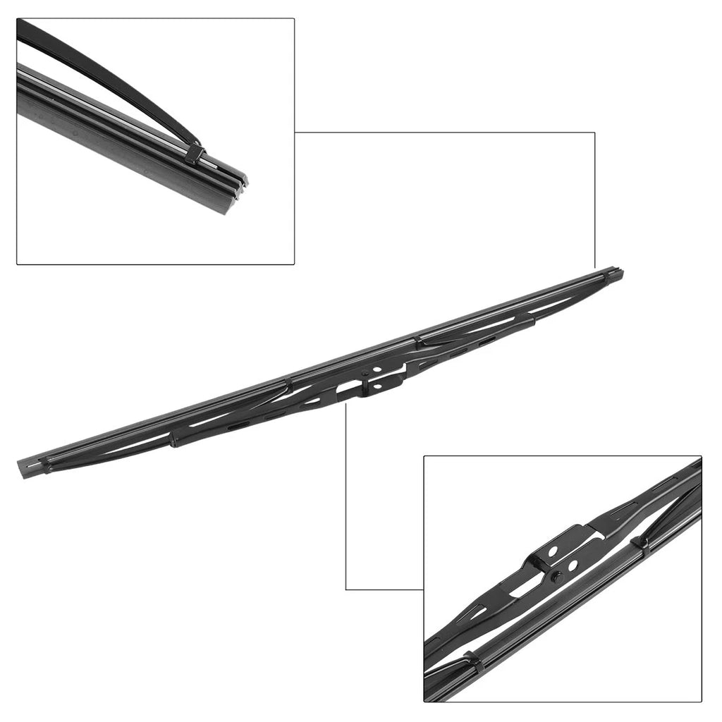 Rear Windshield Wiper Blade Arm Set 15 Inch for Audi A6 Avant (2005–2008)