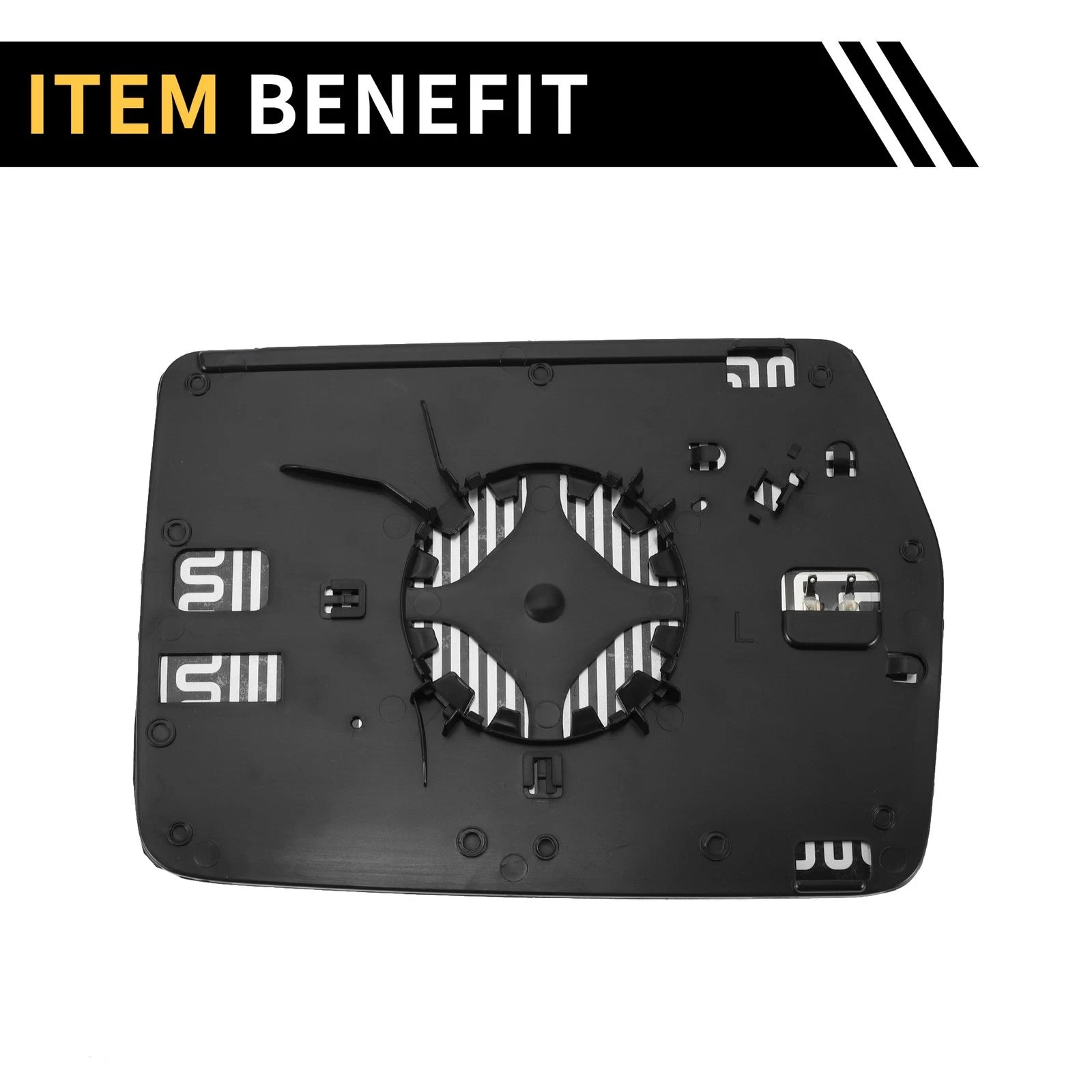 Left Side Mirror Glass Replacement for Ford F-150 (2004–2010)