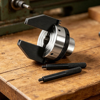2-Inch 2 Jaw Pen Lathe Chuck for (Compatible with 1" 8 TPI)