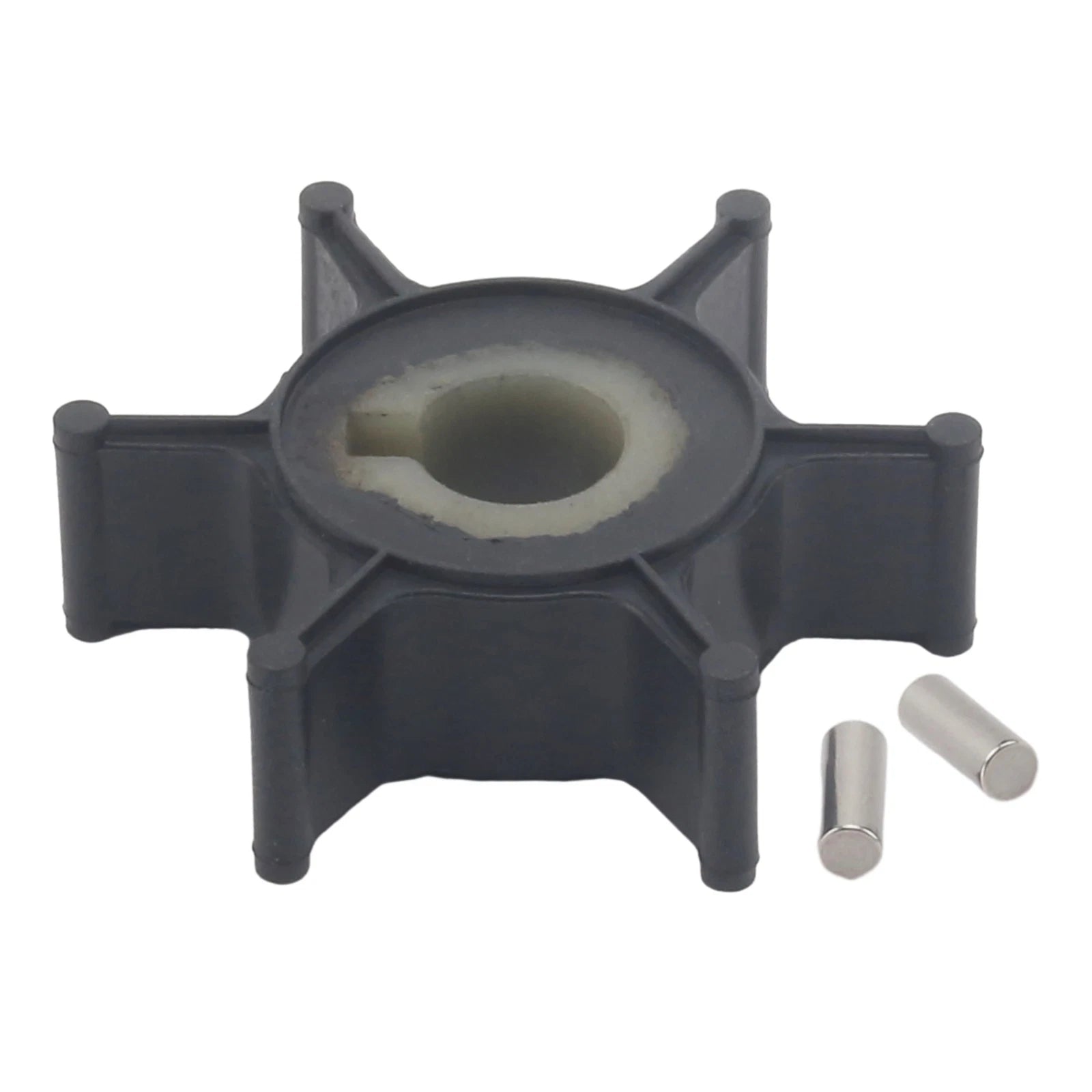 Rubber Impeller & Key Pin for Yamaha 2 HP Engine (Outboard)