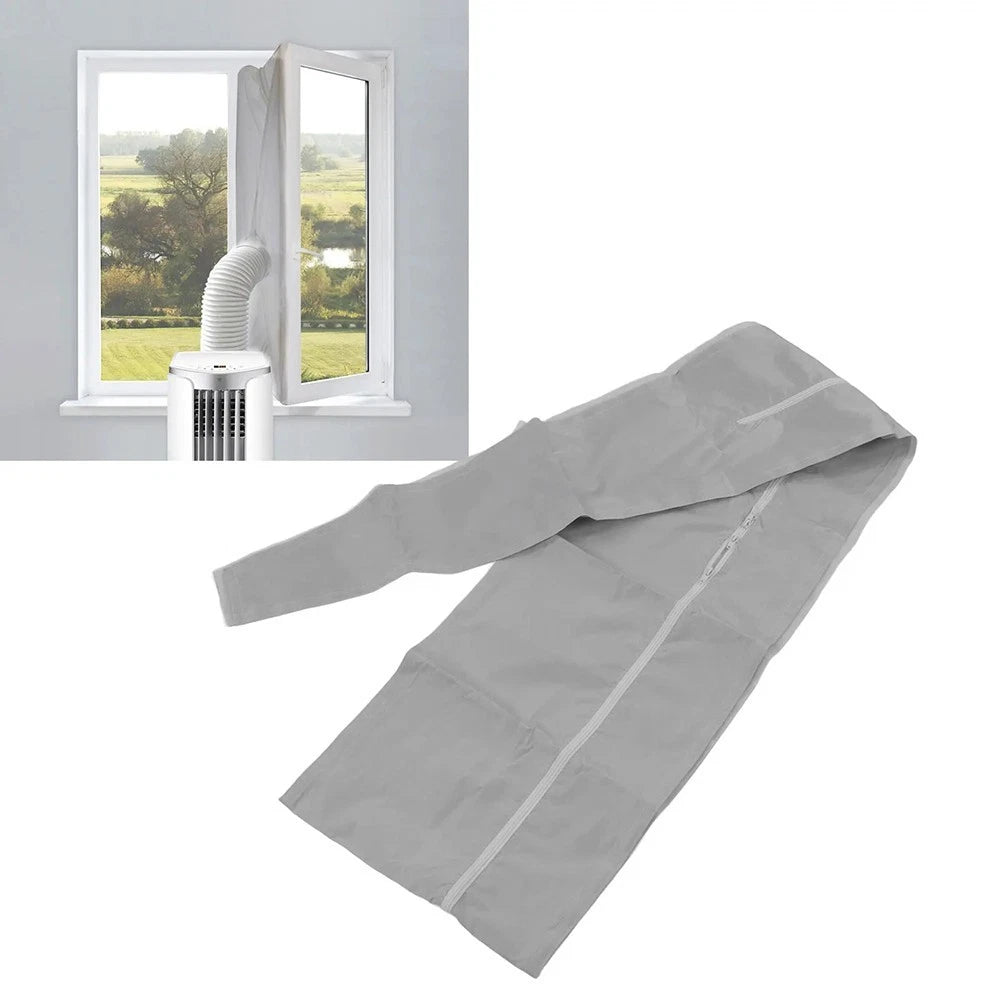 AC Window Sealing Cloth Sash Seal Kit for Portable Air Conditioners