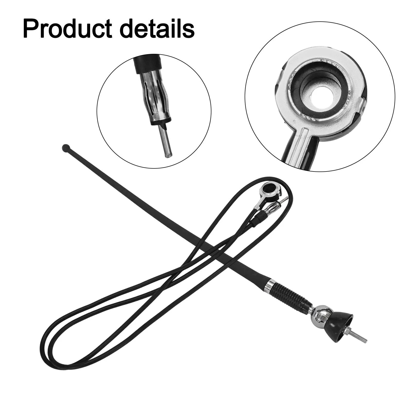 36cm Rubber Aerial for Reliable Radio Communication (Universal)