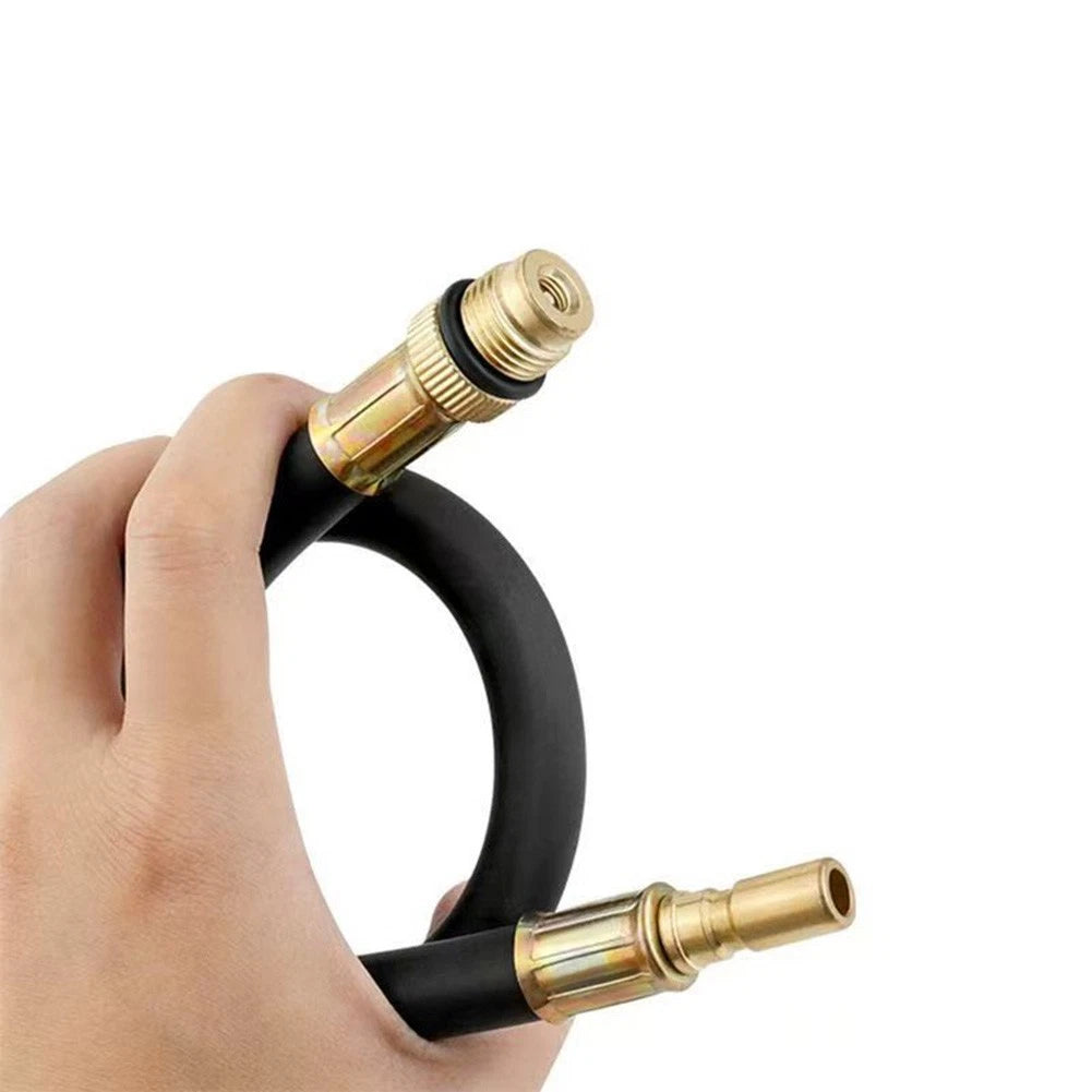 Auto Cylinder Pressure Tester with Dual-Scale & 4 Metric Thread Adapters