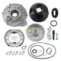 Set of 4 Rear Brake Plate Drum Hub Cover Shoes for Honda Rancher 420 (2007–2013)