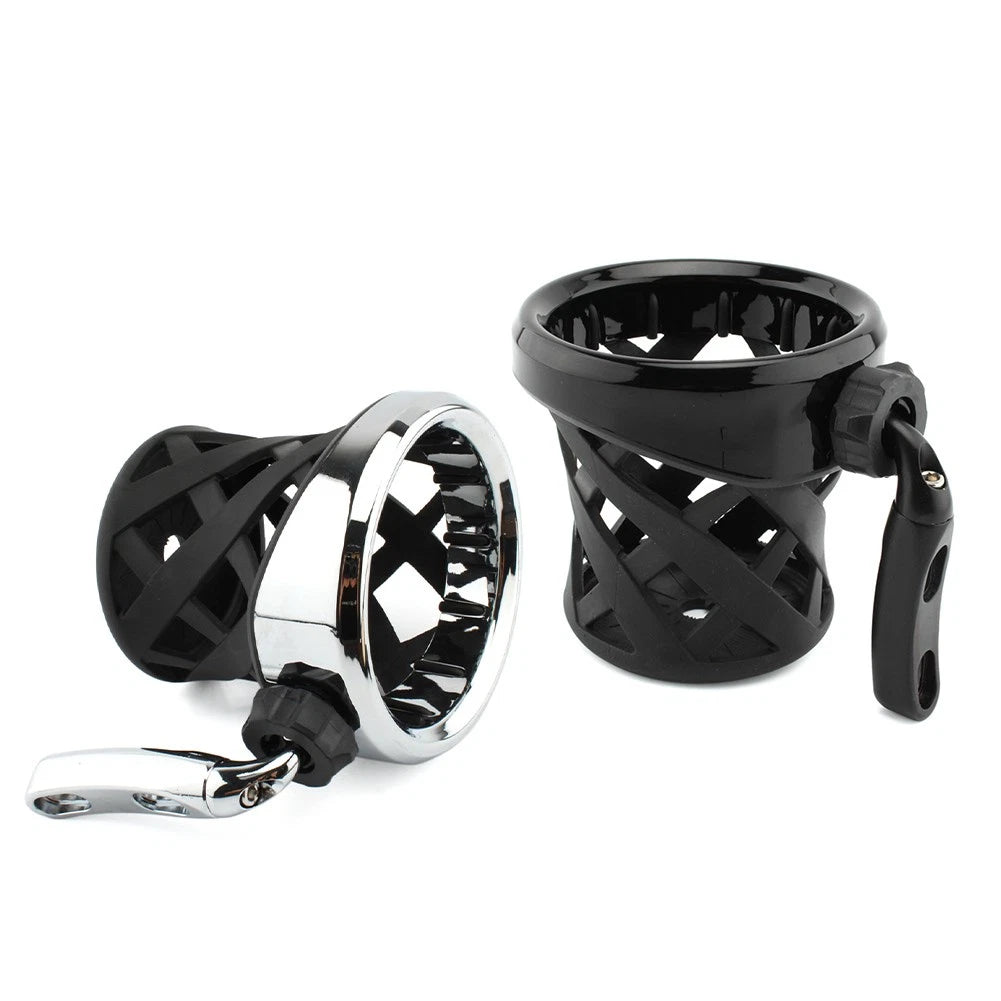 Cup Holder for Universal Motorcycle with Mesh Basket Mount