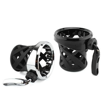 Cup Holder for Universal Motorcycle with Mesh Basket Mount