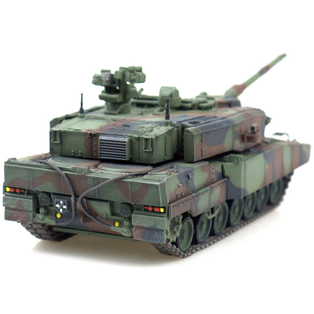 Alloy 1/72 German Leopard 2A7PRO Battle Tank Model Display (NATO Camouflage)