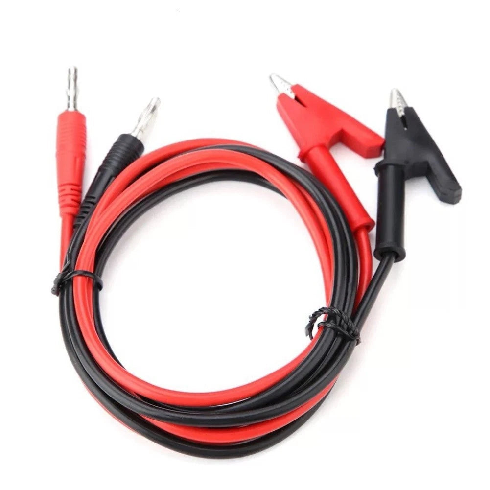 Heavy Duty Multimeter Test Leads for Electrical Testing (1 Meter)