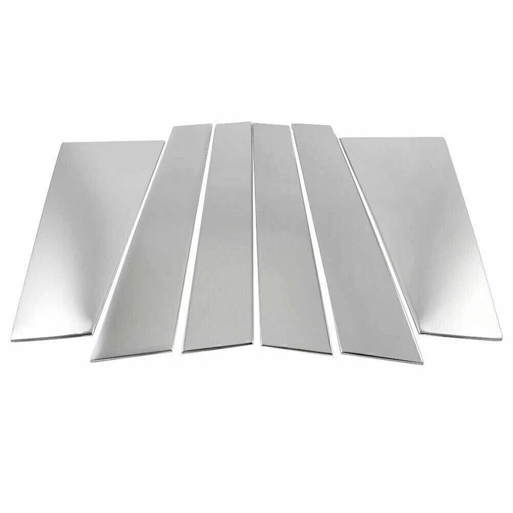 Chrome Window Pillar Post Trim for Toyota Highlander (2014–2019)