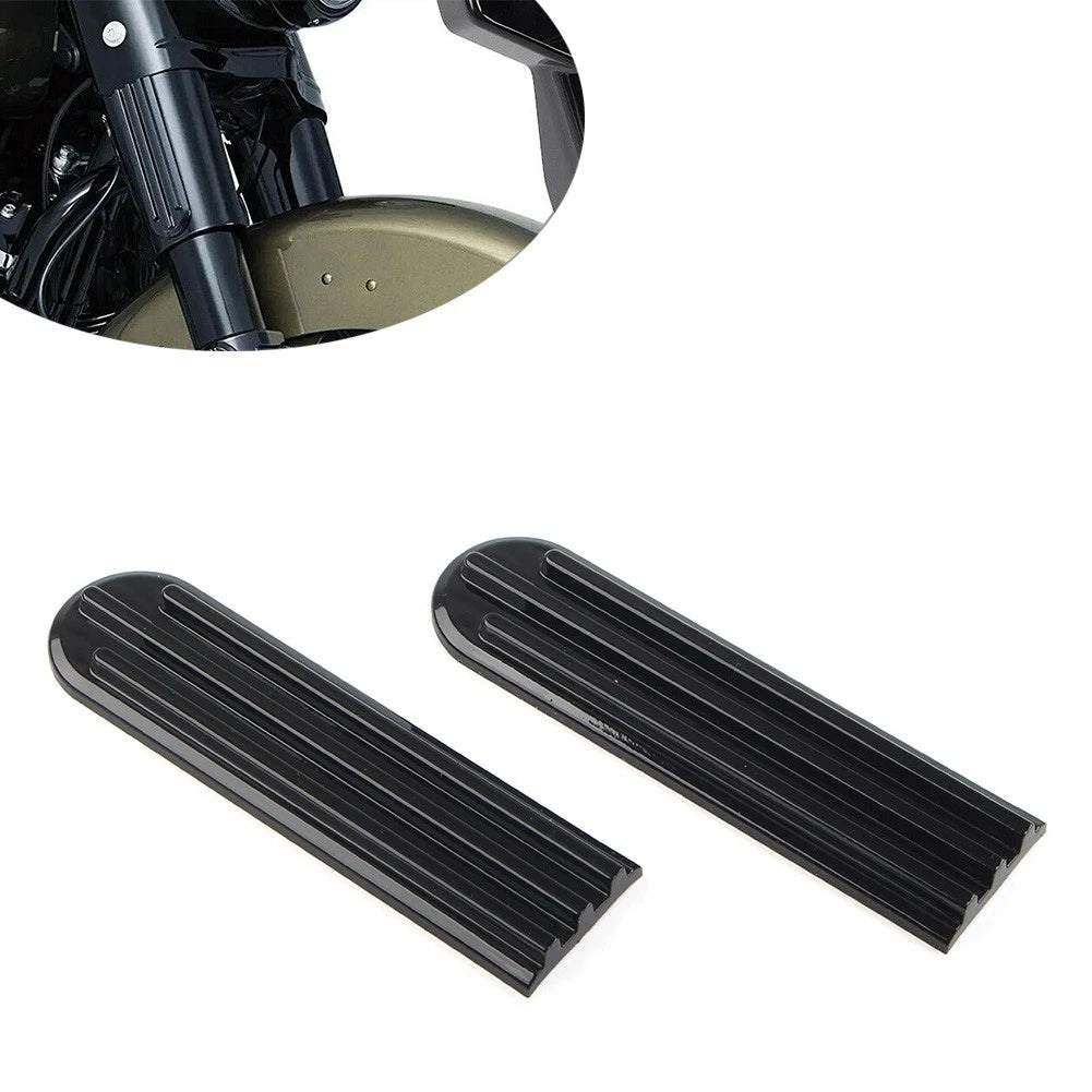 Upper Fork Slider Accent for Harley FLHR Electra Glide Road King (2014–2021) Black